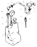 Part Location Diagram of 46964 Generac Elbow, Brass-St. 1/4-inch Npt